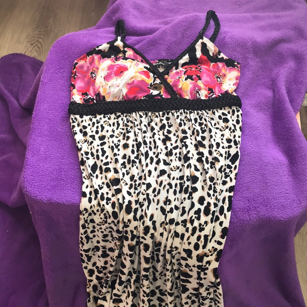 Beautiful maxi dress multi color size large